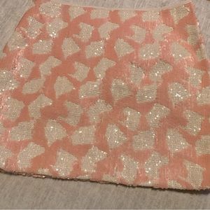 Sequined Banana Republic mini skirt